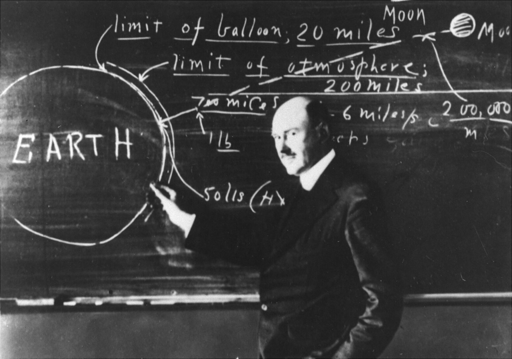 1914: Robert H. Goddard